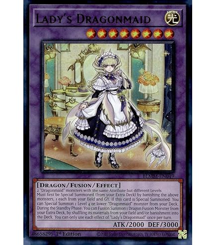 Amazon.com: Chamber Dragonmaid (Secret Rare) - RA04-EN032 - Secret